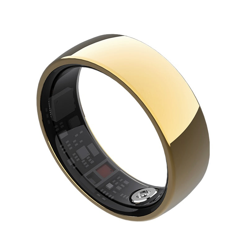 Y-10pro+ smart ring sleep monitoring AI blood oxygen and heart rate monitoring exercise health smart ring (Ceramics)