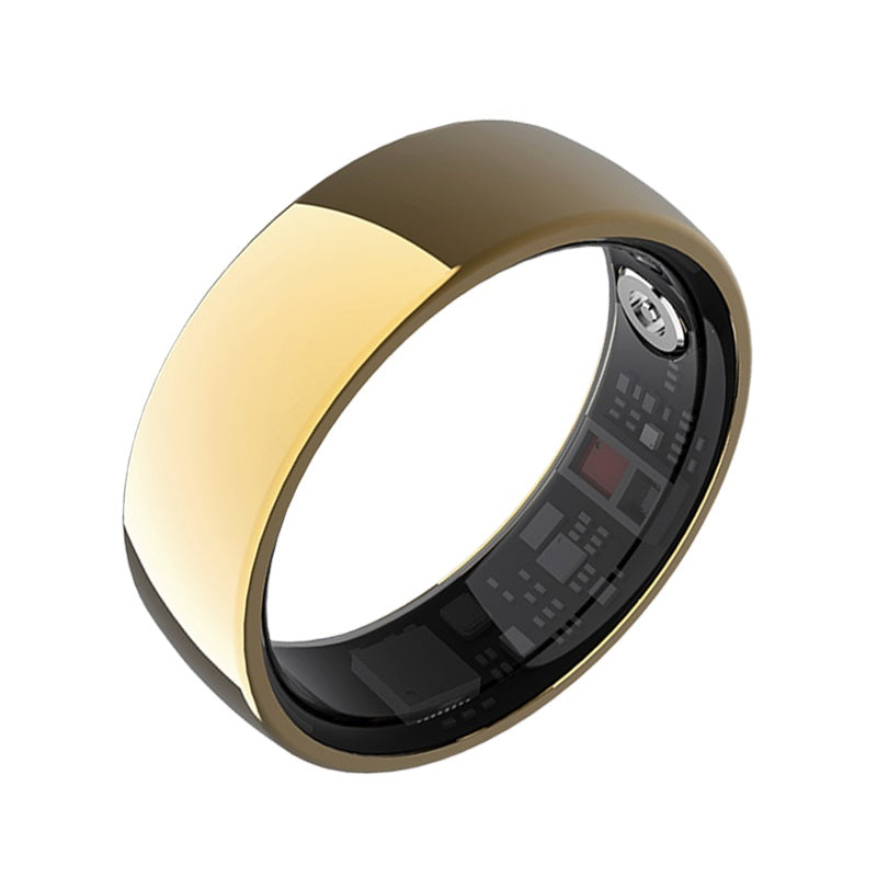 Y-10pro+ smart ring sleep monitoring AI blood oxygen and heart rate monitoring exercise health smart ring (Ceramics)